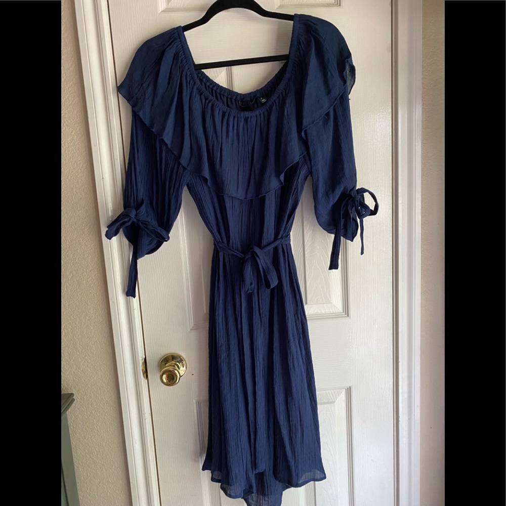 Navy blue dress